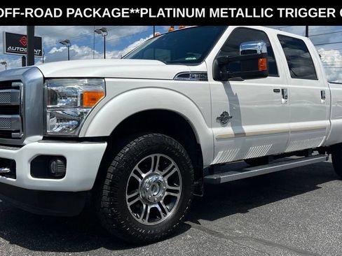 Used 2013 Ford F350 Platinum w/ FX4 Off Road Pkg AWD/4WD image 14