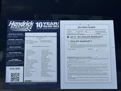 Used 2024 Chevrolet Silverado 1500 LT Trail Boss w/ LT Trail Boss Premium Package AWD/4WD image 38