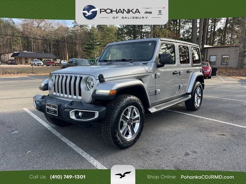 Used 2018 Jeep Wrangler Unlimited Sahara image 1