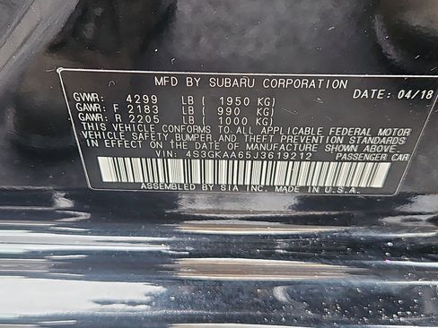 Used 2018 Subaru Impreza 2.0i image 7