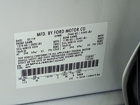 Used 2019 Ford Edge SEL w/ Equipment Group 201A image 27