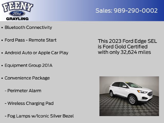 Certified 2023 Ford Edge SEL w/ Convenience Package AWD/4WD image 8