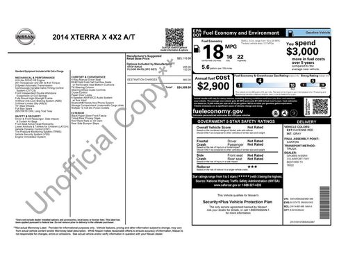 Used 2014 Nissan Xterra X RWD image 18