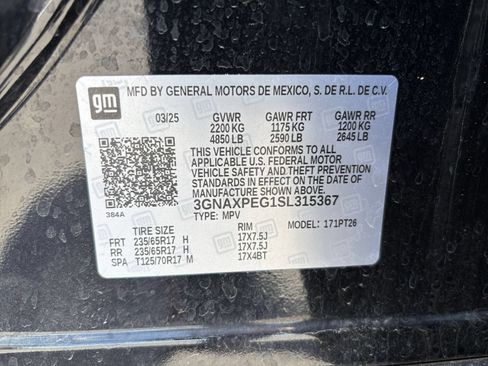 Used 2025 Chevrolet Equinox LT AWD/4WD image 29