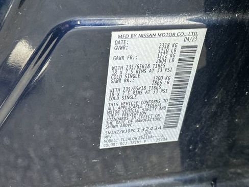 Used 2023 Nissan Murano SV image 33