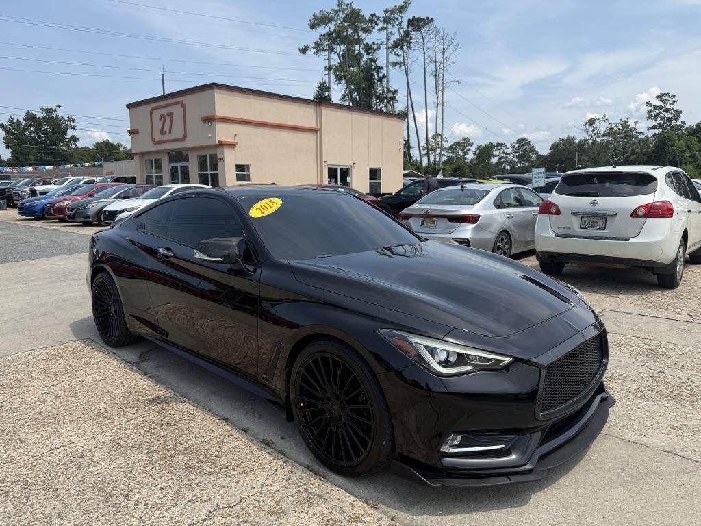 Used 2018 INFINITI Q60 3.0t Luxe AWD/4WD image 3