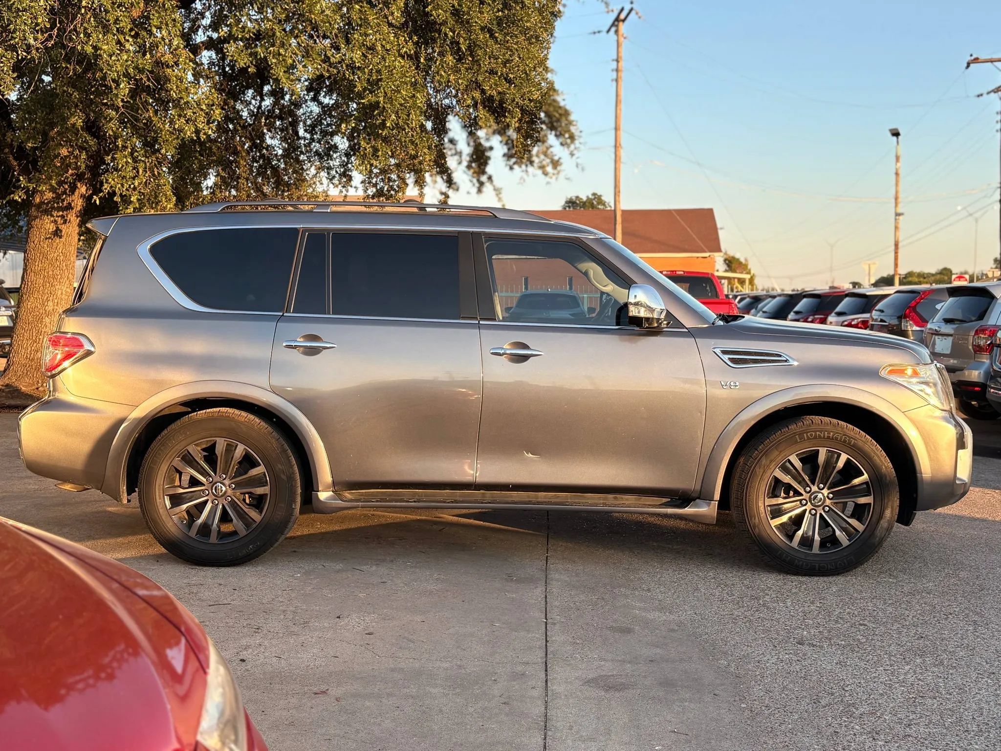 Used 2017 Nissan Armada Platinum w/ Captain Seat Package RWD image 2