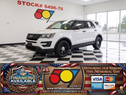 Used 2017 Ford Explorer 4WD Police Interceptor