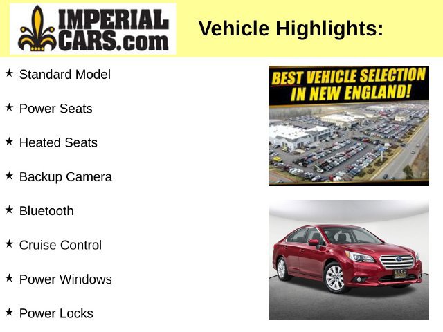 Used 2015 Subaru Legacy 2.5i Premium AWD/4WD image 8