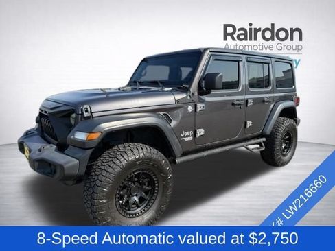 Used 2020 Jeep Wrangler Unlimited Sport S AWD/4WD image 3