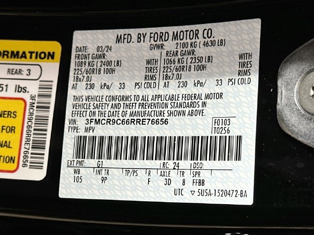 Used 2024 Ford Bronco Sport Outer Banks w/ Tech Package AWD/4WD image 28