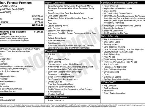 Used 2019 Subaru Forester Premium image 5