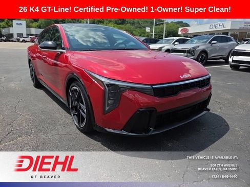 Used 2026 Kia K4 GT-Line w/ GT-Line Premium Package FWD image 1