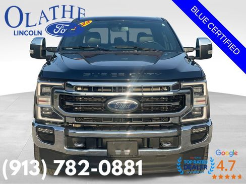 Certified 2022 Ford F350 Lariat w/ Lariat Ultimate Package AWD/4WD image 9