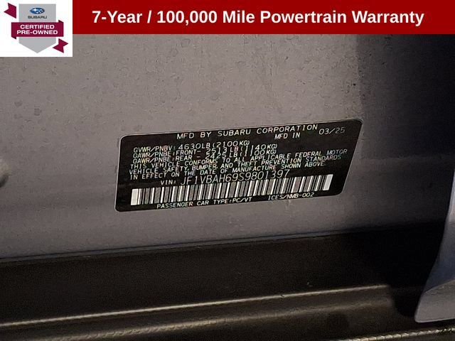 Certified 2025 Subaru WRX Premium w/ Accessory Package #2 AWD/4WD image 27