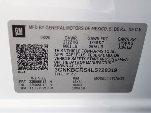 Used 2020 Chevrolet Blazer LT w/ LPO, Floor Liner Package FWD image 31