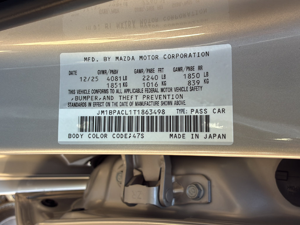 New 2026 MAZDA MAZDA3 2.5 S Sedan w/ Preferred Pkg FWD image 30