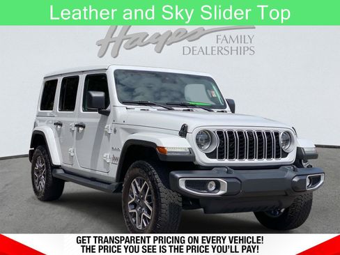 Used 2024 Jeep Wrangler Unlimited Sahara w/ Technology Group AWD/4WD image 1