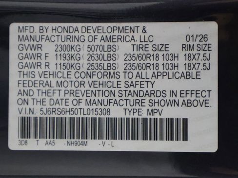 Used 2026 Honda CR-V Sport image 55