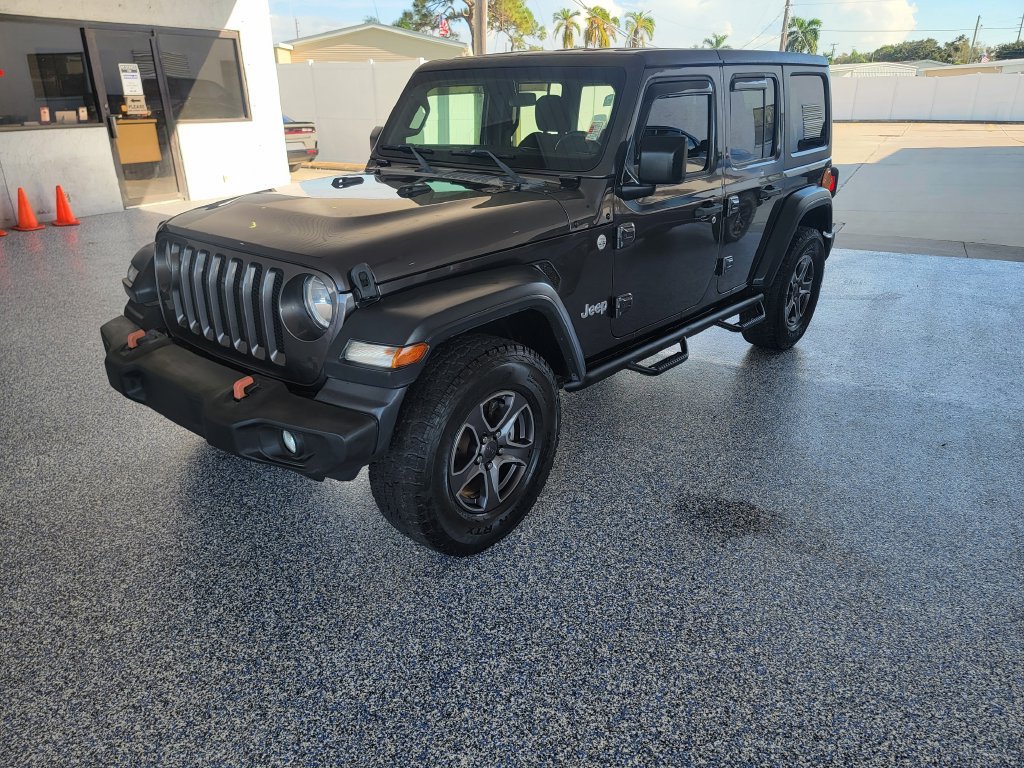 Used 2018 Jeep Wrangler Unlimited Sport S AWD/4WD image 1