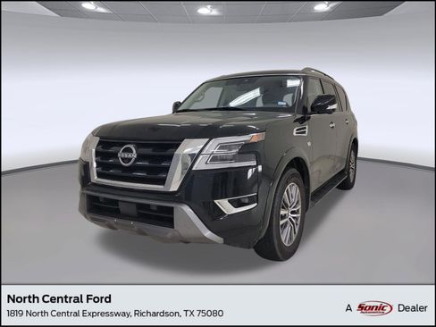 Used 2022 Nissan Armada SL w/ Captain's Chairs Package RWD image 1