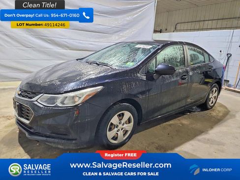 Used 2017 Chevrolet Cruze LS image 1