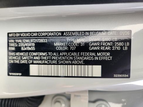 New 2026 Volvo V60 B5 Cross Country Ultra w/ Climate Package image 24