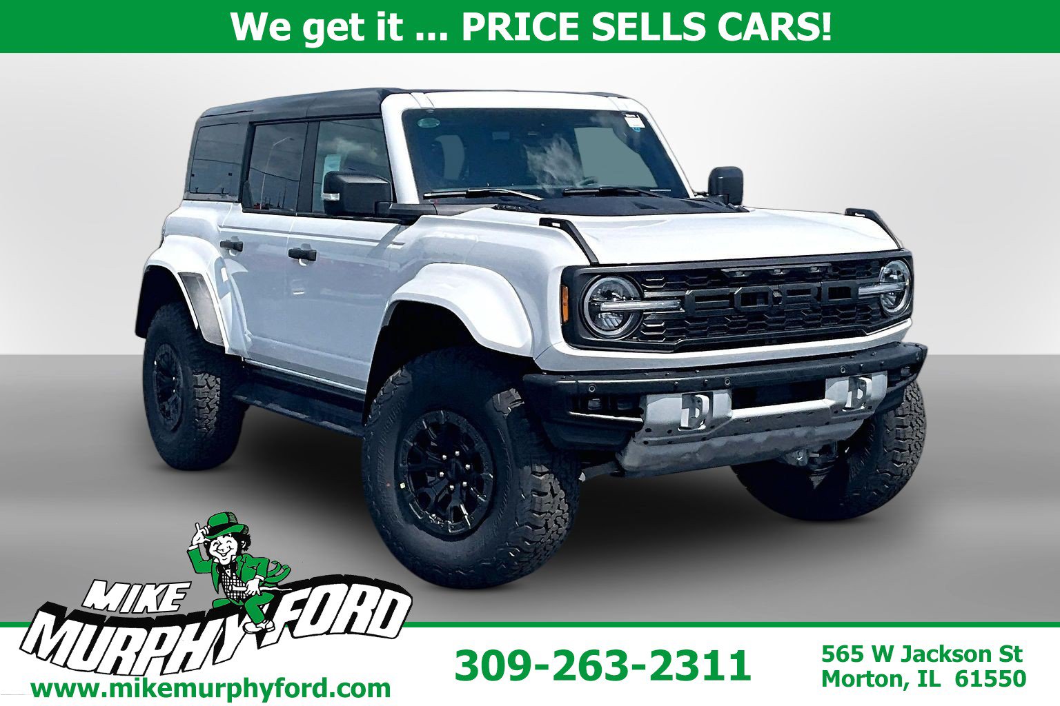 New 2026 Ford Bronco Raptor AWD/4WD image 1