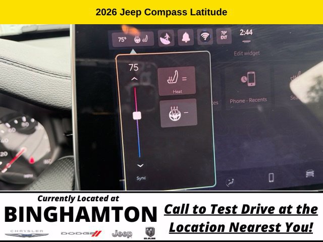 Used 2026 Jeep Compass Latitude w/ Quick Order Package 29K AWD/4WD image 19