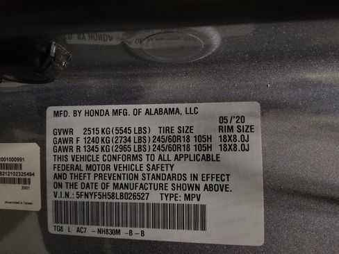 Used 2020 Honda Pilot EX-L image 33