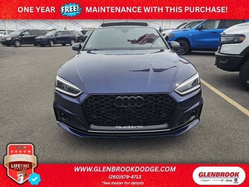 Used 2019 Audi A5 2.0T Prestige w/ 19" S Line Wheel Package AWD/4WD image 1