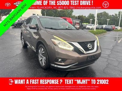 Used 2015 Nissan Murano Platinum w/ Cargo Package