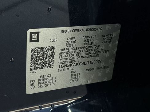Used 2020 Chevrolet Tahoe LS w/ Max Trailering Package AWD/4WD image 24