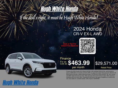 Used 2024 Honda CR-V EX-L image 3