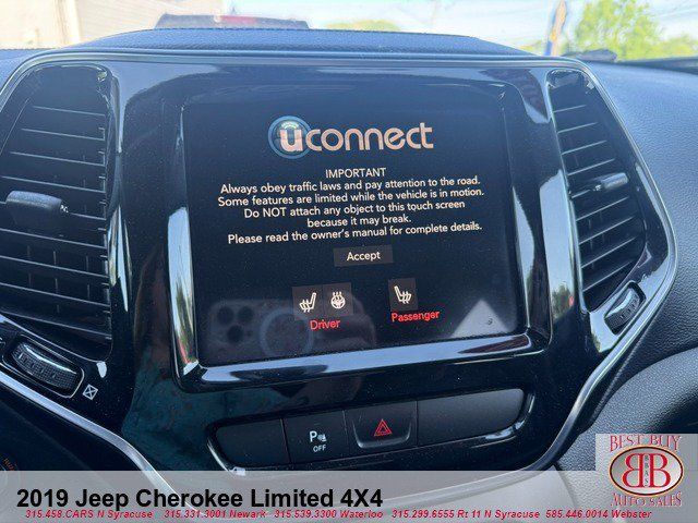Used 2019 Jeep Cherokee Limited AWD/4WD image 14