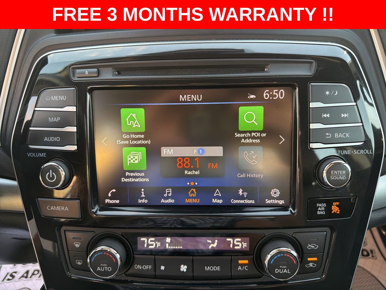 Used 2021 Nissan Maxima 3.5 SV w/ Floor Mat Group FWD image 17