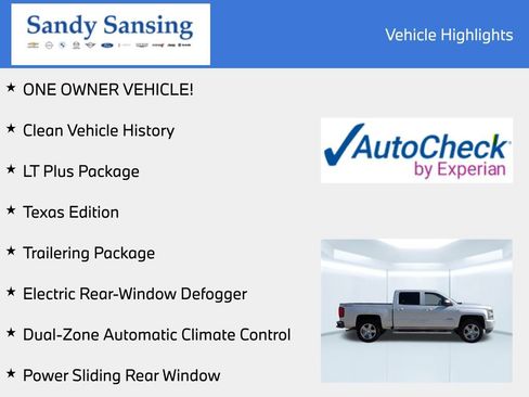 Used 2018 Chevrolet Silverado 1500 LT w/ Texas Edition image 8