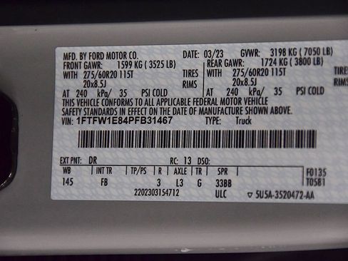 Used 2023 Ford F150 XLT w/ Equipment Group 302A High AWD/4WD image 16