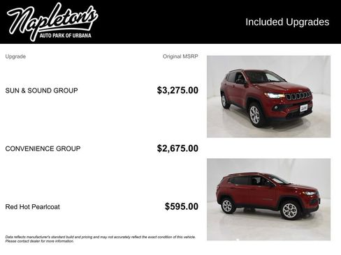 Used 2025 Jeep Compass Latitude w/ Sun & Sound Group AWD/4WD image 27