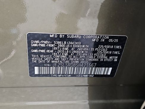 Certified 2025 Subaru Forester Limited image 29