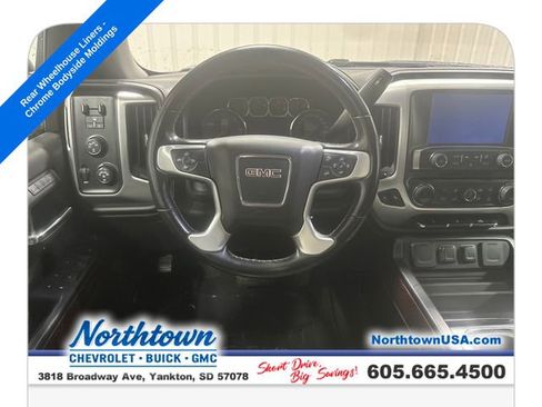 Used 2015 GMC Sierra 1500 SLT w/ SLT Crew Cab Value Package AWD/4WD image 14