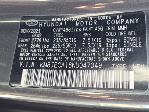 Used 2022 Hyundai Tucson Limited image 34