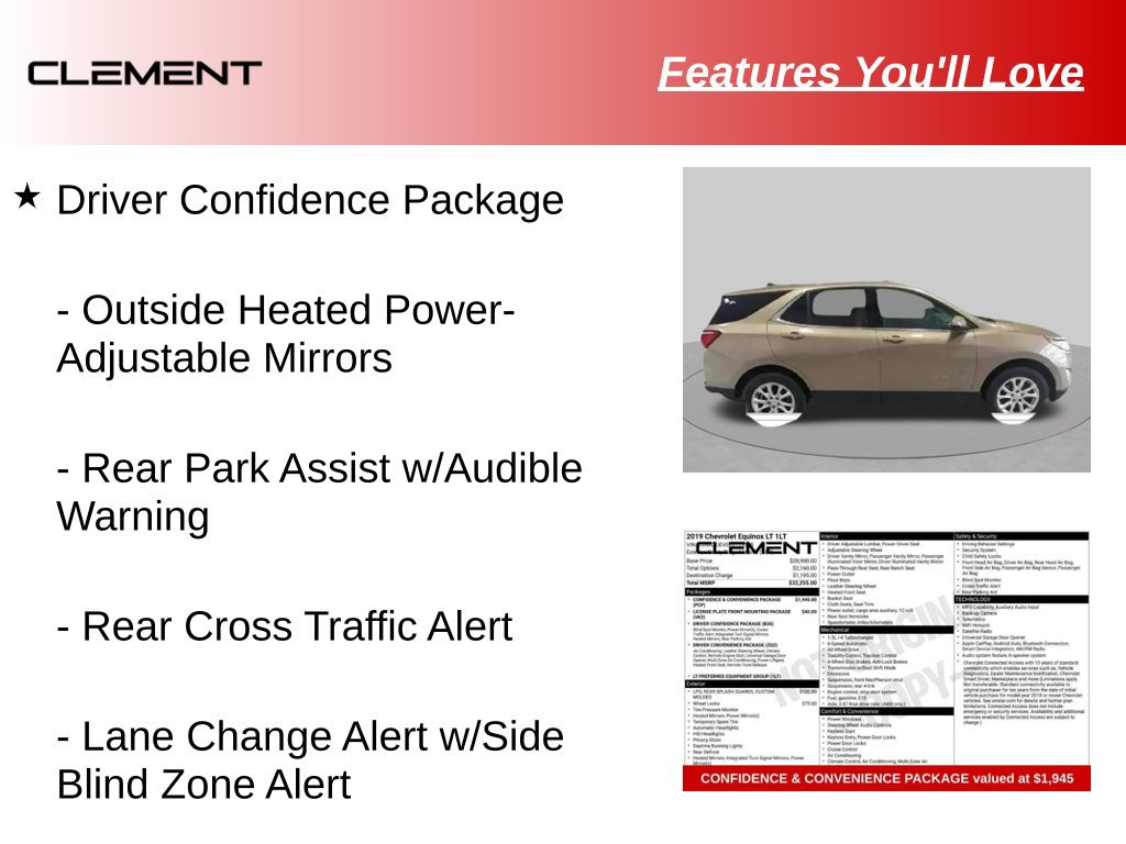 Used 2019 Chevrolet Equinox LT AWD/4WD image 10