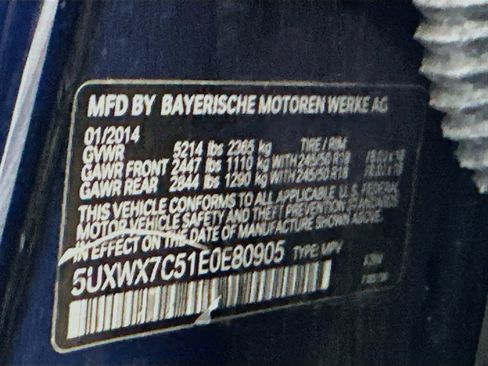 Used 2014 BMW X3 xDrive35i image 12