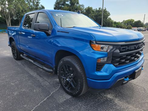 Certified 2024 Chevrolet Silverado 1500 Custom w/ Turbomax Blackout Package RWD image 3