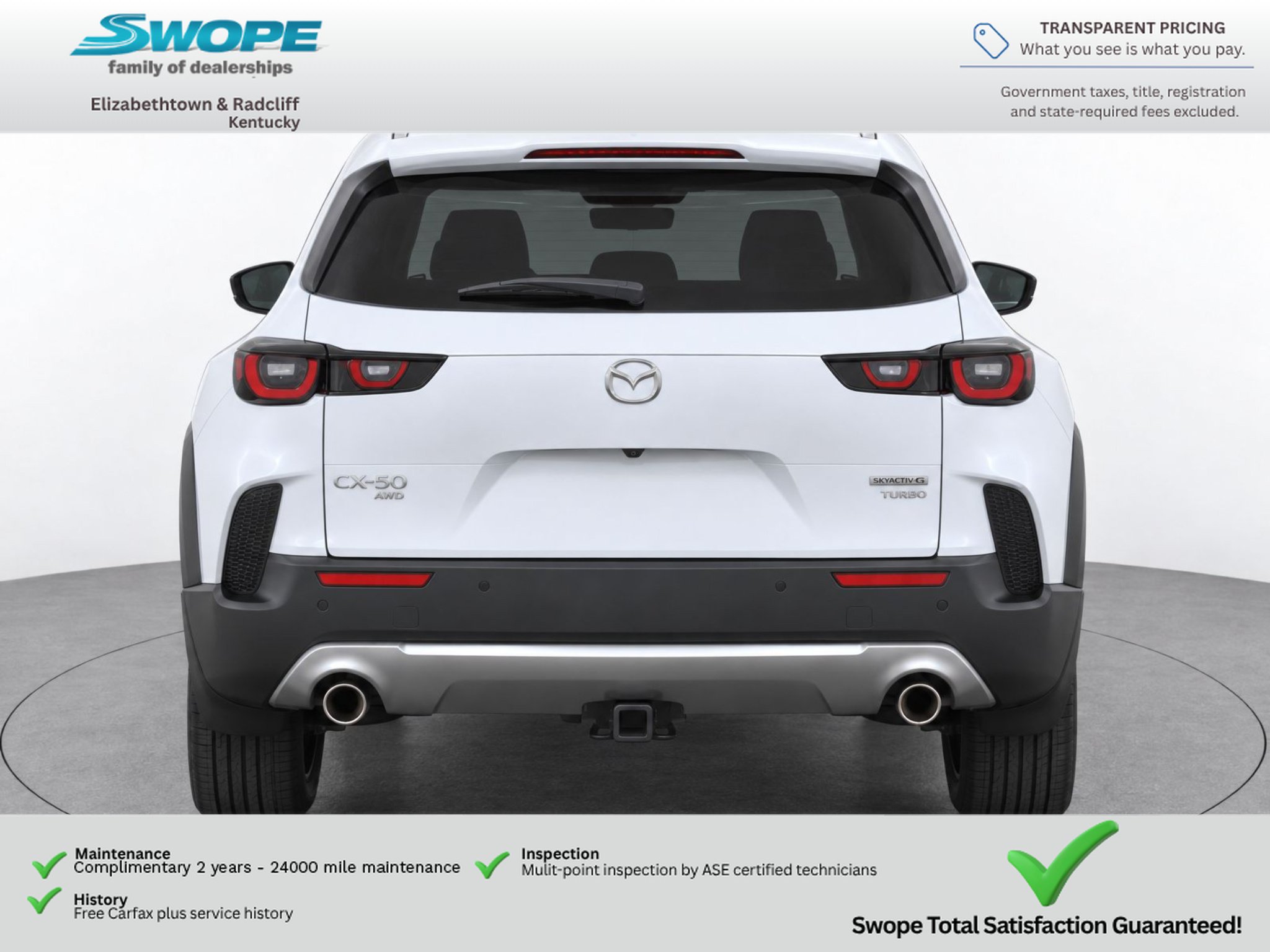 Used 2024 MAZDA CX-50 2.5 Turbo w/ Weather Package AWD/4WD image 6