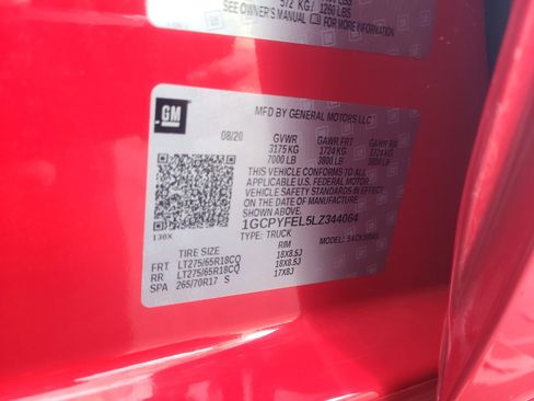 Used 2020 Chevrolet Silverado 1500 LT Trail Boss image 25