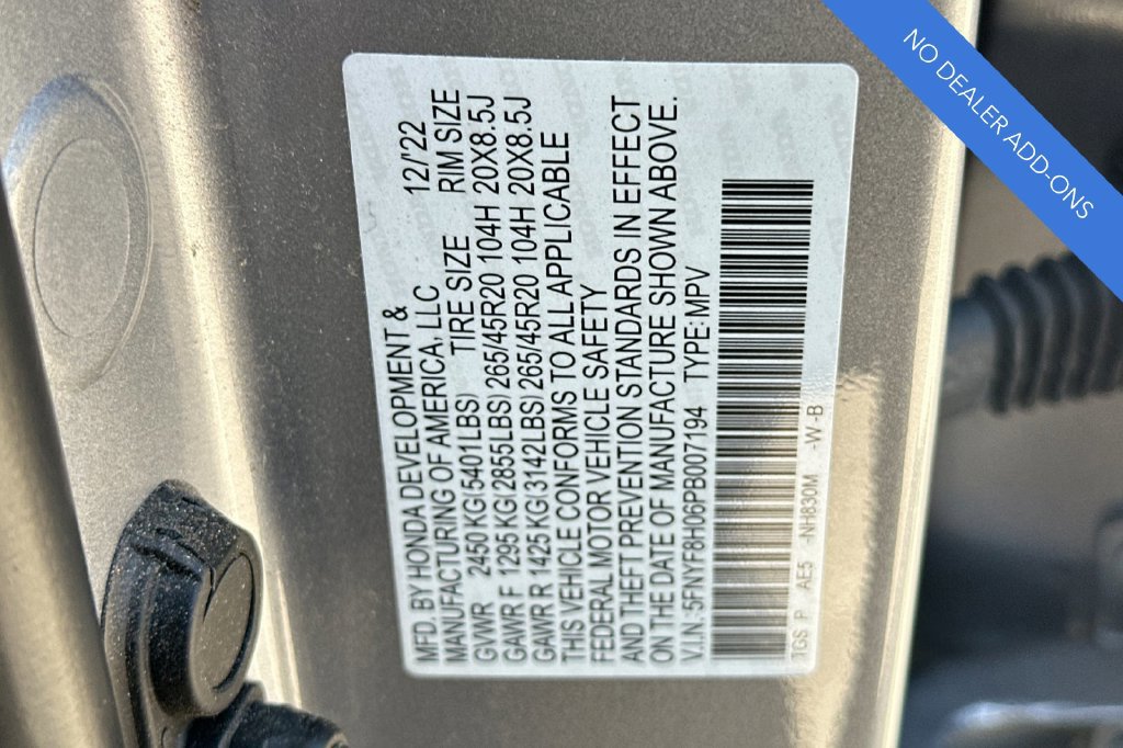 Certified 2023 Honda Passport Elite image 36