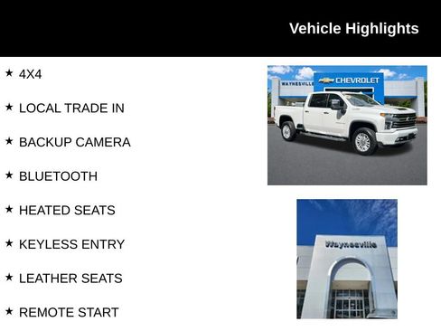 Used 2023 Chevrolet Silverado 2500 High Country w/ Safety Package II AWD/4WD image 2