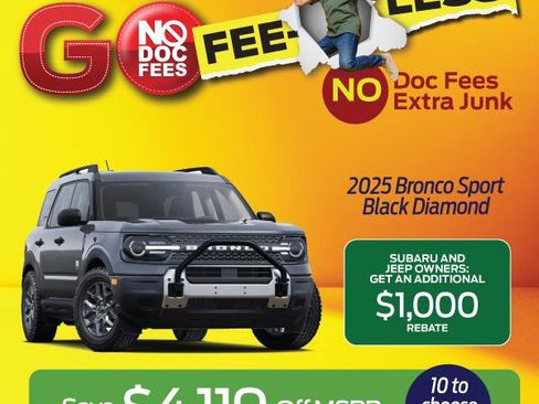 New 2025 Ford Bronco Sport Big Bend image 8